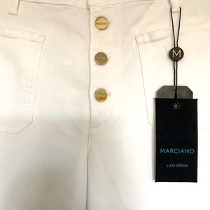 Guess Marciano Luxe Denim Cropped Pant (NWT)